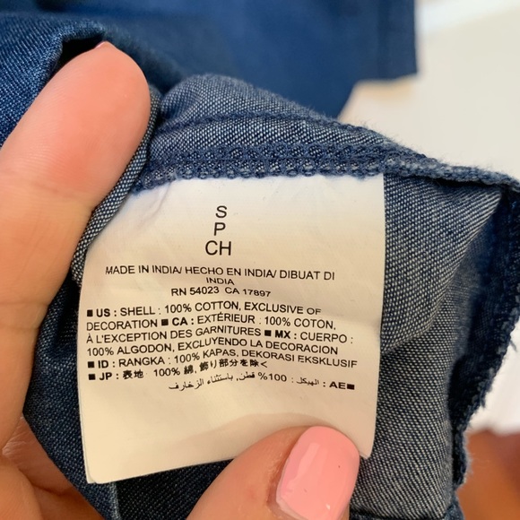 Old Navy Denim Maternity Dress - Picture 5 of 5